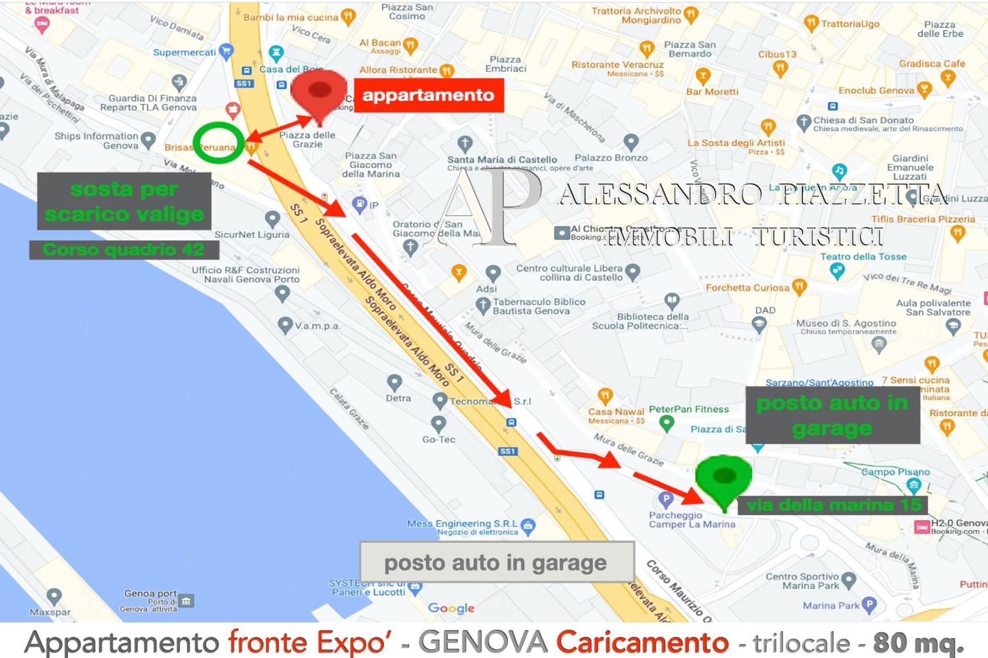Cavour Luxury Sea View Leilighet Genova Eksteriør bilde